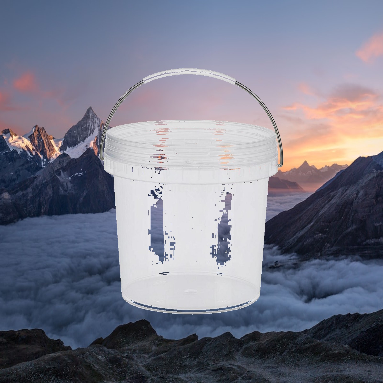 Food Storage Containers - Cylindrical Sealed Industrial Barrel PP Food