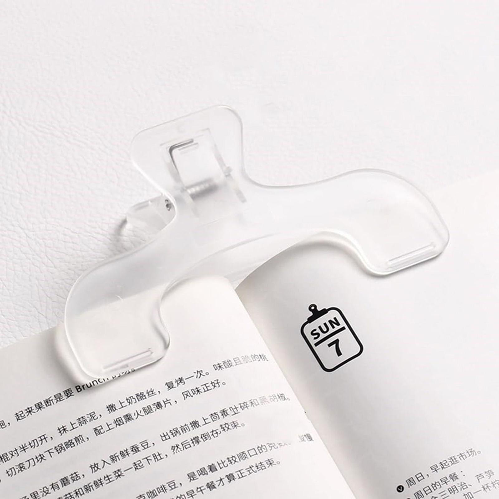 Food Storage Bag - Book Page Holder Clip Thick Multi-Functional
