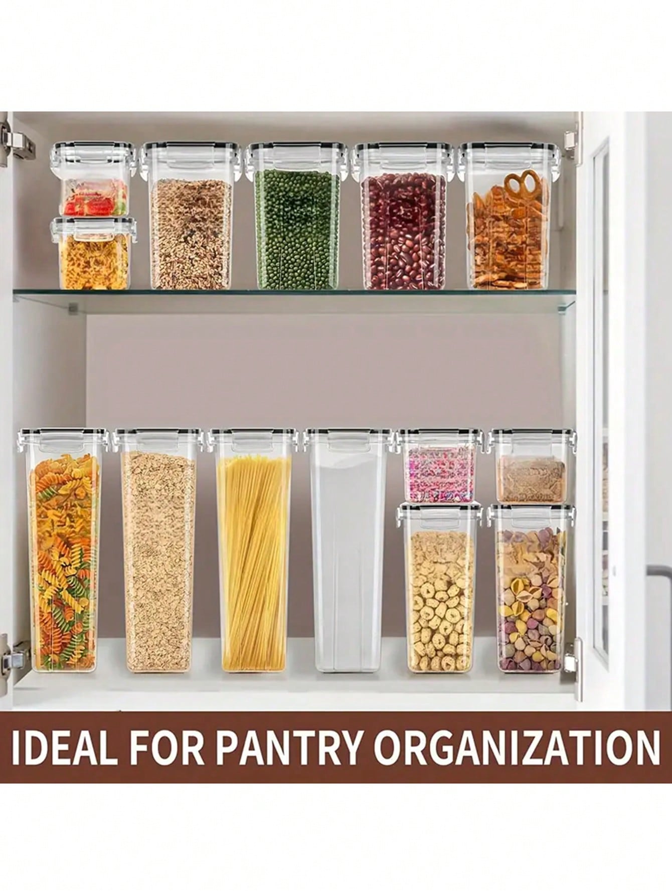 48pcs Sealed Food Storage Cont - Food Storage Labels ulasan dan harga