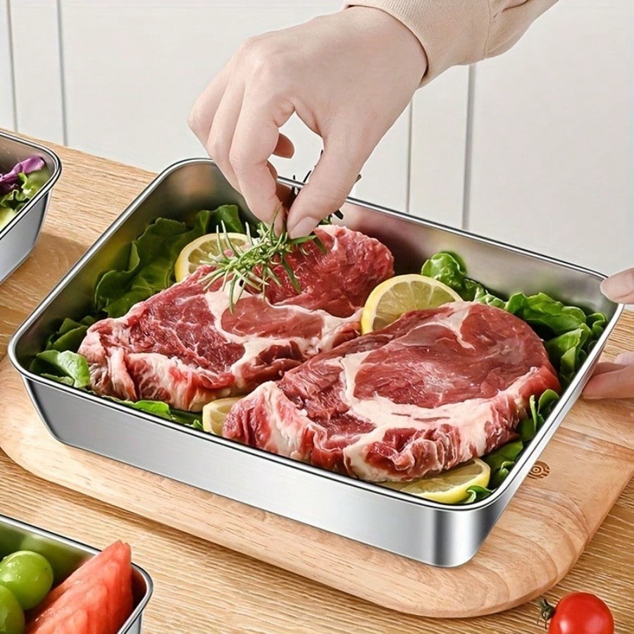 5‑Pack Premium Leak‑Proof Stai - Food Storage Oven Safe ulasan dan harga