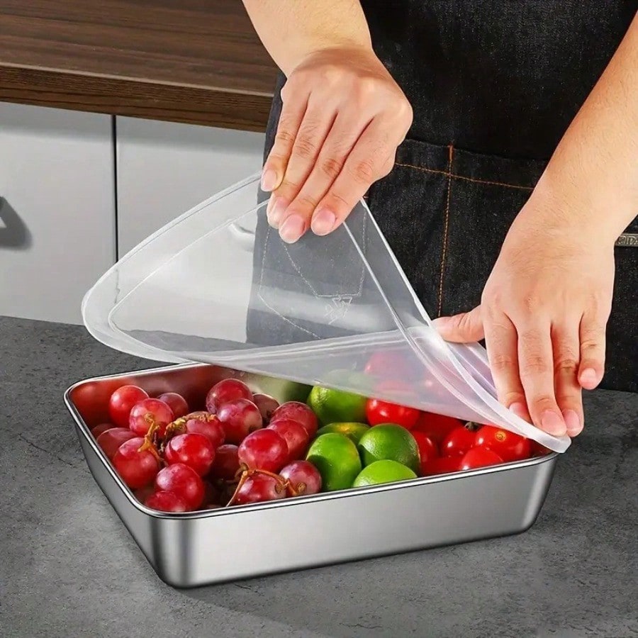 5‑Pack Premium Leak‑Proof Stai - Food Storage Oven Safe ulasan dan harga