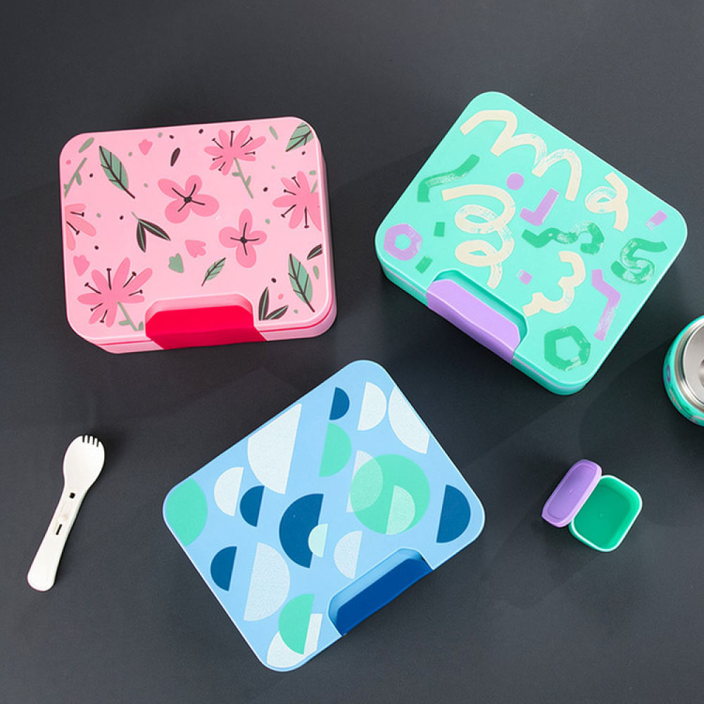 Microwaveable Lunch Container  - Food Storage With Dividers ulasan dan harga