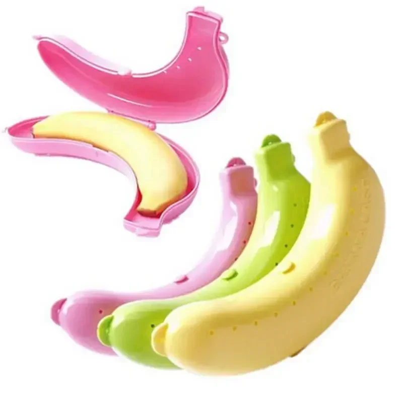 Durable Plastic Banana Contain - Food Storage Meals ulasan dan harga