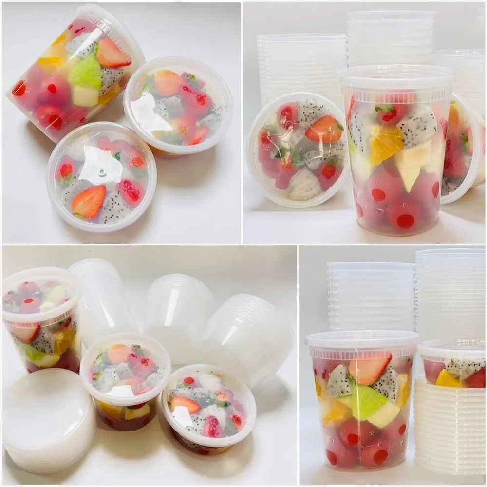 24pcs Deli Food Storage Contai - Food Storage Meals ulasan dan harga