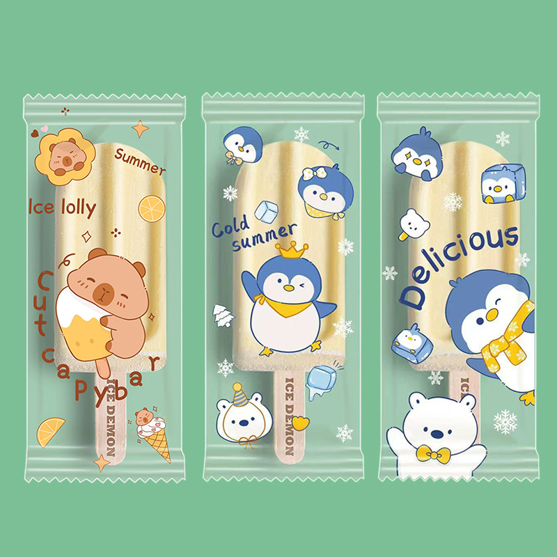 ~100Pcs Cute Cartoon Food Grad - Food Storage Bag ulasan dan harga