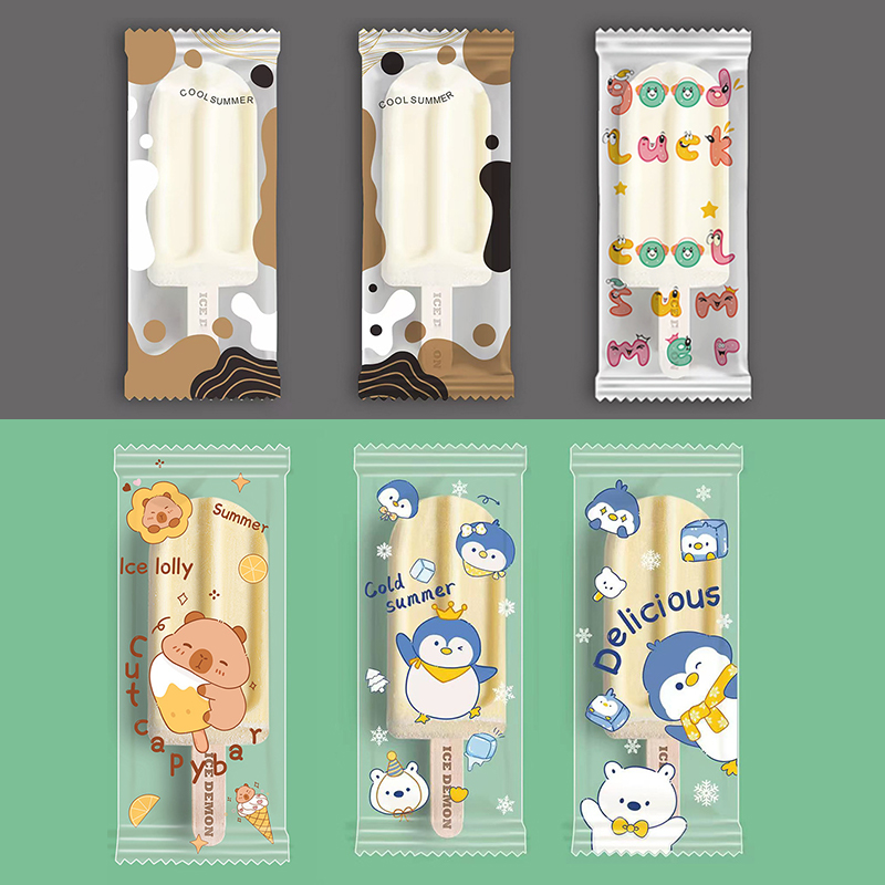 ~100Pcs Cute Cartoon Food Grad - Food Storage Bag ulasan dan harga