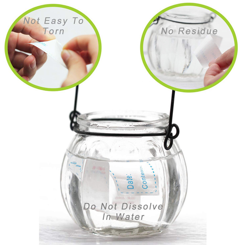 250Pcs Dissolvable Food Labels - Food Storage Labels ulasan dan harga