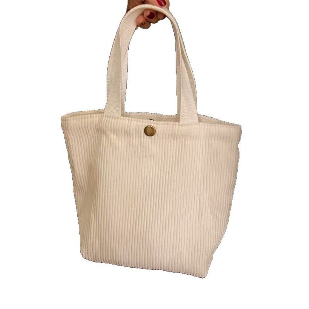Trendy Corduroy Lunch Bag Cott - Food Storage Bag ulasan dan harga