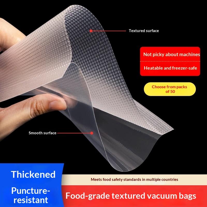 100 PCS BPA Free Vacuum Sealer - Food Storage Bag ulasan dan harga