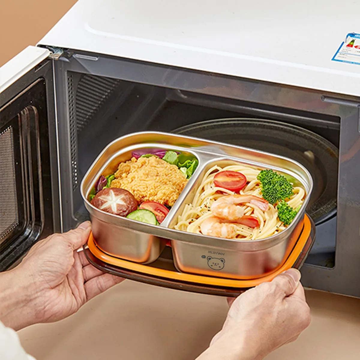 Large Capacity 304 Stainless S - Food Storage Oven Safe ulasan dan harga