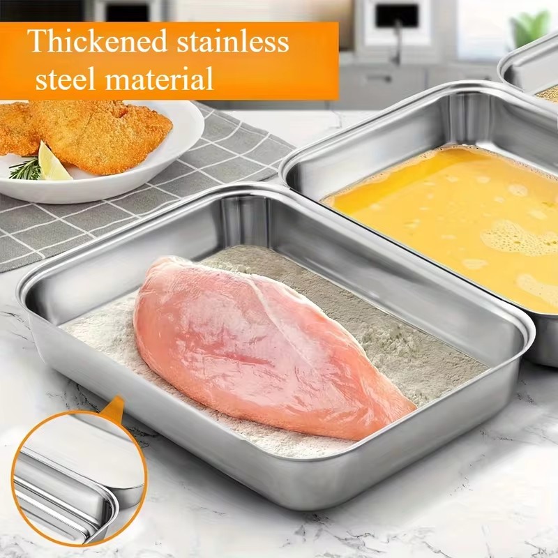 Triple Pack Stainless Steel Fo - Food Storage Meals ulasan dan harga